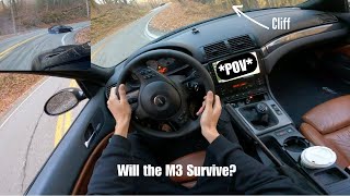 Drifting Mountain Roads in my 600HP E46 M3 *POV*