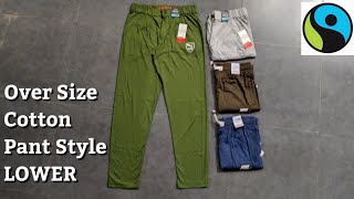 Oversize Cotton Pant Style Lower || 3XL 