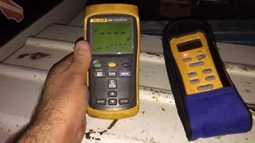 Fluke 52-2. vs. Fieldpiece st4