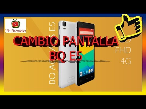REPLACE BQ E5 SCREEN: 2 WAYS - FULL SCREEN AND GLASS ONLY