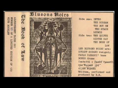 Blusons Noirs — BLUSONS NOIRS – The Book Of Law (1984)
