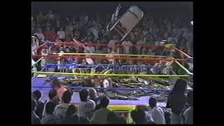 Ecw Chair Throwing Incident 1994