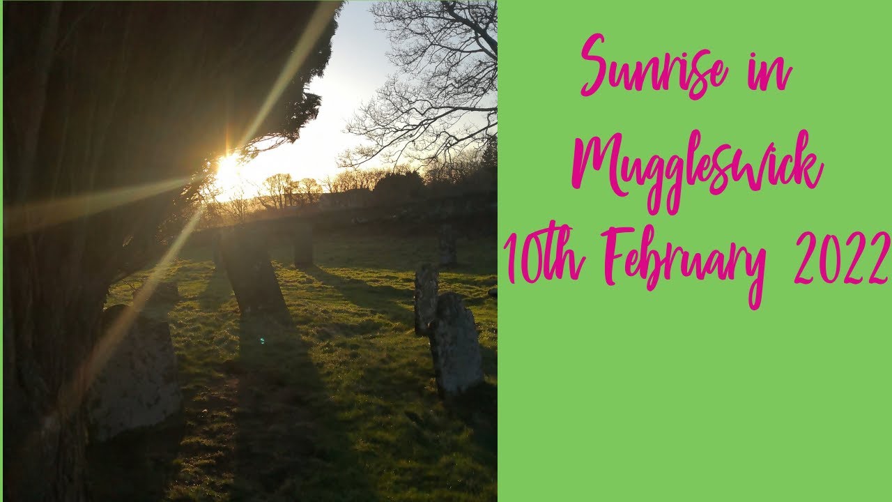 Birdbath: Sunrise in Muggleswick 10th February 2022 *PLEASE USE HEADPHONES*