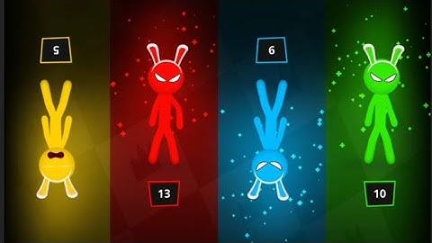 Stickman Party 1 2 3 4 Mini Games - Gameplay walkthrough Part 5 - ( iOS , Android )