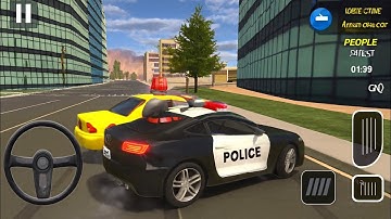 🚓 City Police Car Chase! Epic Cop vs Thief in Traffic | Realistic Car Driving Simulator Gameplay 