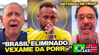 WOW! GALVÃO BUENO AND CASAGRANDE SLAM BRAZILIAN NATIONAL TEAM AFTER WORLD CUP ELIMINATION