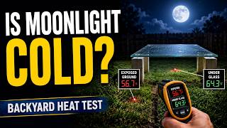 Is Moonlight Cold? A Backyard Heat-Transfer Experiment