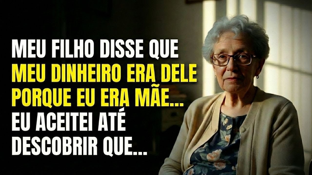 Meu Filho Disse Que Meu Dinheiro Era Dele Porque Eu Era Mãe… Eu Aceitei Até Descobrir Que…