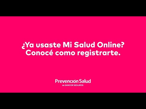 ¿Cómo registrarte en Mi Salud Online?