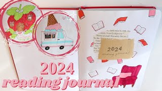 2024 READING JOURNAL FLIP THROUGH ✨📚