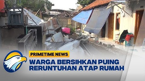 Warga Terdampak Angin Kencang Masih Trauma