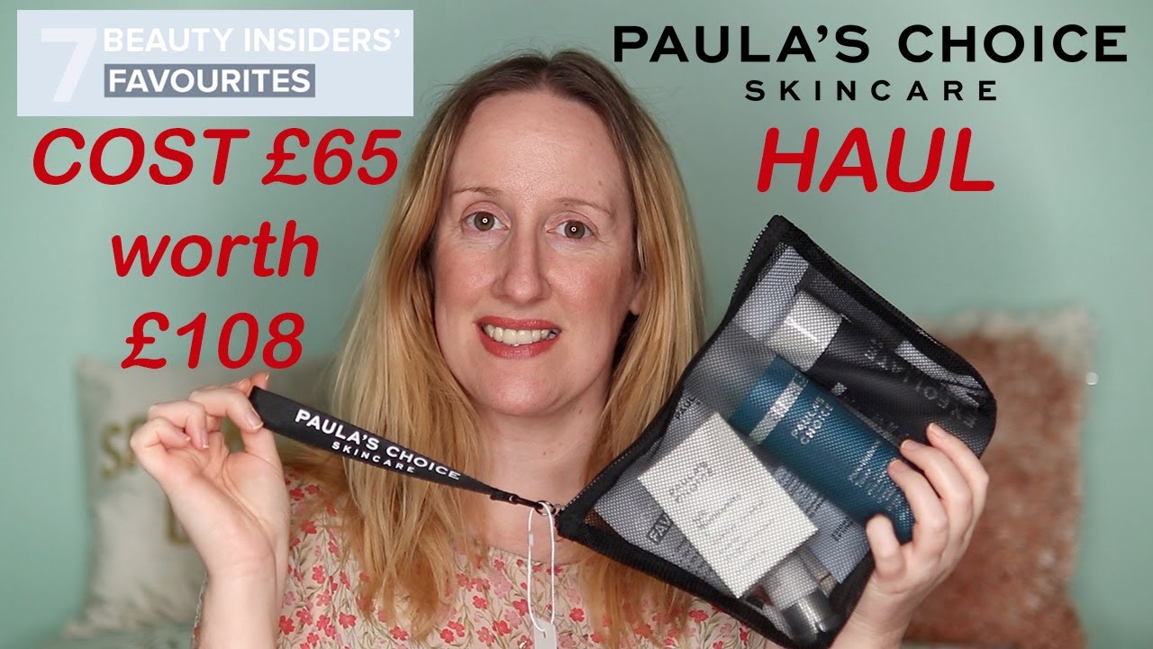 Paula's Choice Haul | Beauty Insiders Coco's Skin Care Favourites | Louise Horn
