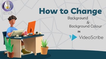 How to change background and its color in VideoScribe | English