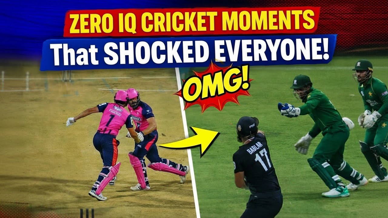 Zero IQ Cricket Moments That Shocked Everyone! - YouTube