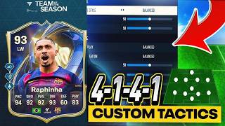 BEST TOTS 4141 CUSTOM TACTICS | WIN MORE GAMES - FC 26 ULTIMATE TEAM