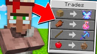 Minecraft But Villagers Trade Cursed Items...