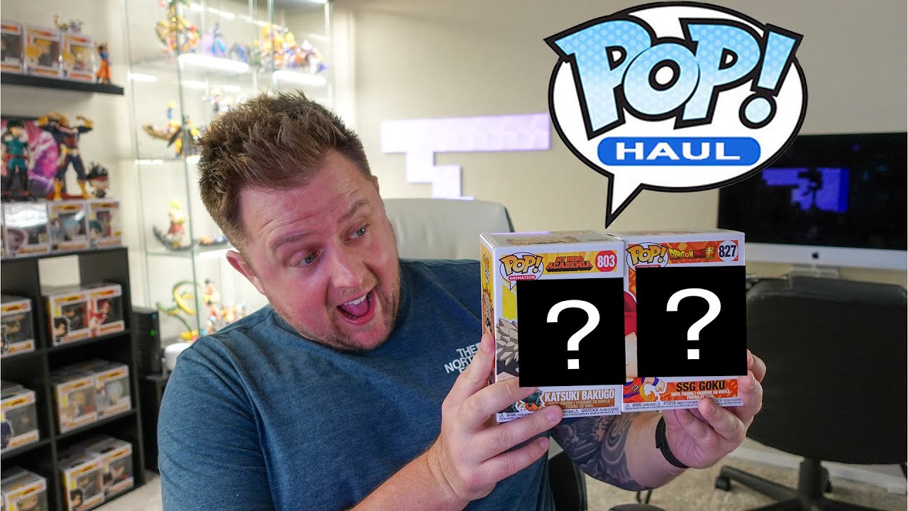 SDCC 2020 Funko Pop Haul : Bakugo & Goku!