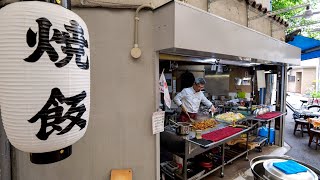 Fried Rice! Grilled Wagyu Beef Offal! The Incredibly Popular Teppanyaki Restaurant in Osaka!