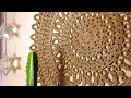 Mandalas de jornal - Tutorial - Artesanato! Faça, decore e venda! Por dicas Lu machado