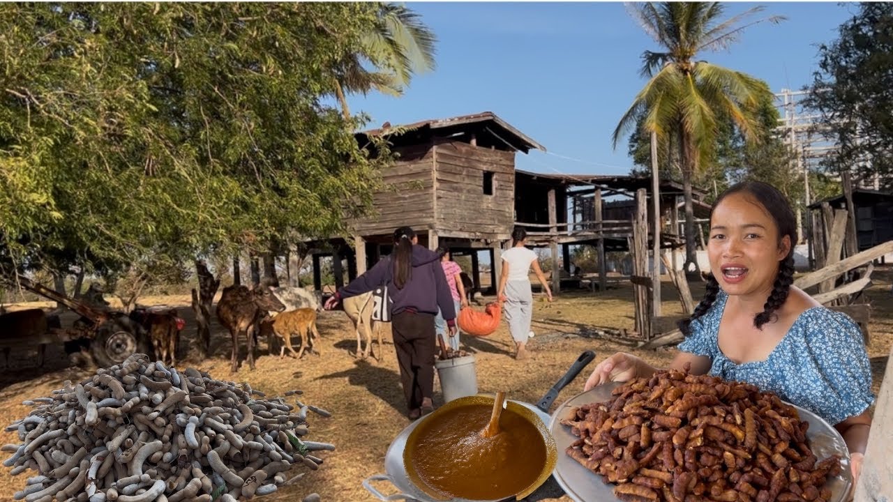 ວິທີເຮັດໝາກຂາມສົ້ມກວນ🇱🇦วิธีทำมะขามเปรี้ยวกวนอร่อยเก็บไว้กินนานๆ