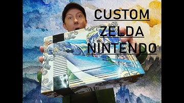 Legend of Zelda Custom Ninteno NES Process Video