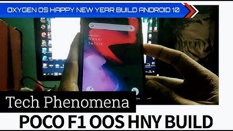 Poco f1 | How to install | Oxygen Os | OOS HNY | Happy New Year build | Android 10  Q
