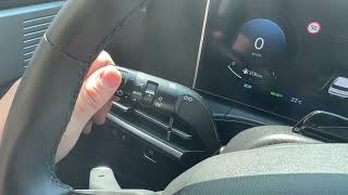 HYUNDAI Santa Fe V – How to Enable/Disable Position Lights