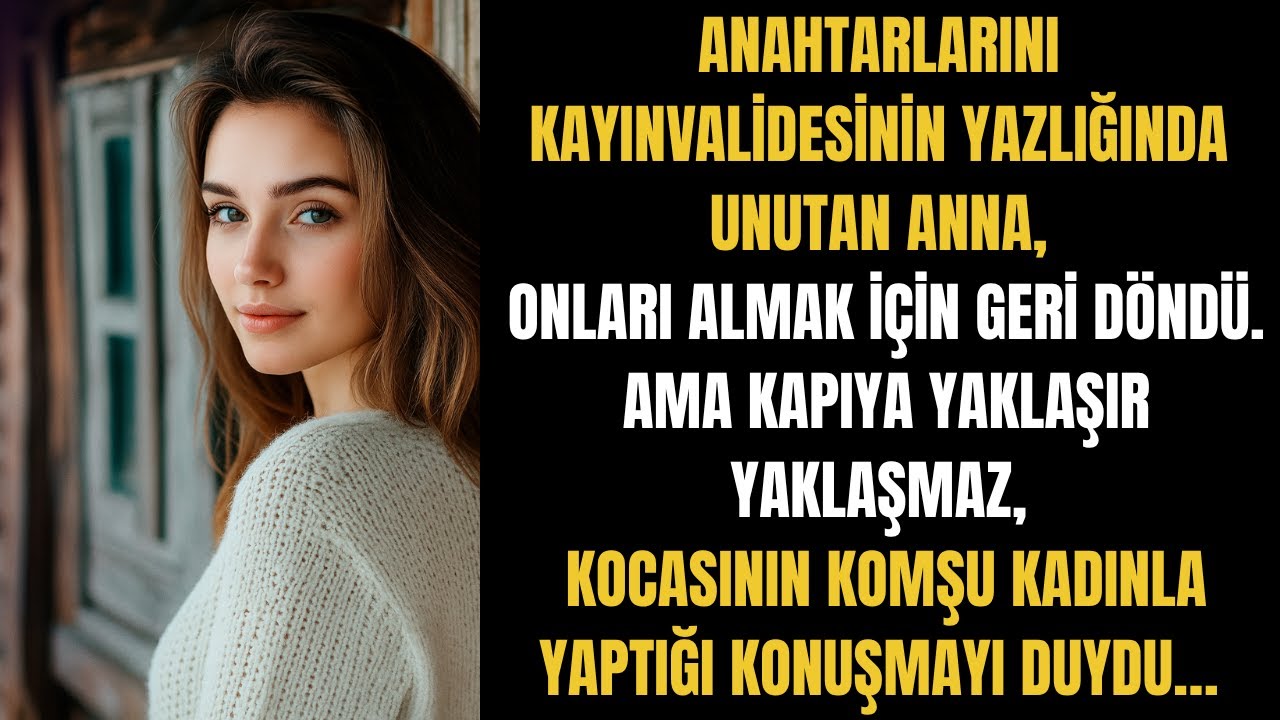 ANNA ANAHTARLARINI UNUTTU VE GERİ DÖNDÜ... AMA DUYDUĞU ŞEY HER ŞEYİ DEĞİŞTİRDİ!