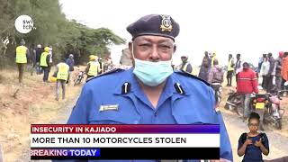 Insecurity in Kajiado: More than 10 motorcycles stolen