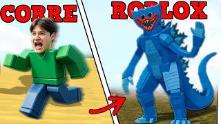 ENCONTREI O GIGANTE Huggy Wuggy GODZILLA! NO ROBLOX