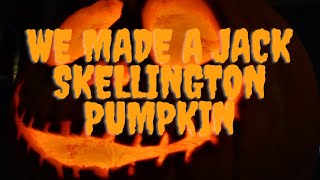 How to make Disney's Jack Skellington into a Pumpkin...step by step guide
