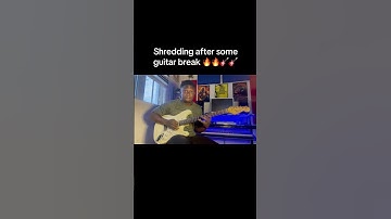 🎸 Back from sabbatical—did my strings miss me? #guitar #reels #shorts #viral #shredded