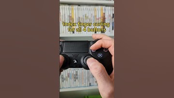 How to Claw Grip on Playstation Controllers #shorts