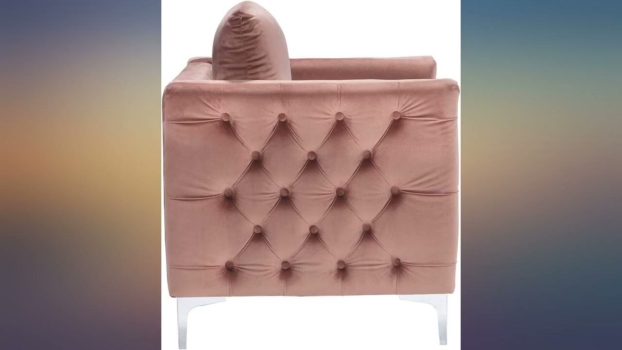 Signature Design by Ashley Lizmont Modern Glam Accent Chair with Nailhead Trim, review