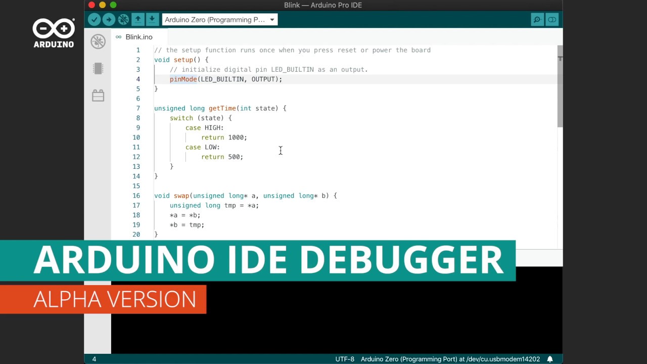 Debugging Arduino C/C++ Code 