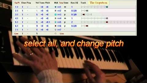 Sequetron MkII, Recording & Playback, part 2 of 2