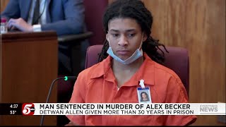 Man sentenced to 30 years for murder of Alex Becker in St. Paul