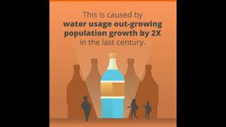 The world is facing a serious water shortage