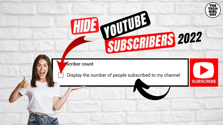 How to hide subscriber count on YouTube 2022 | How to display the number of YouTube subscribers