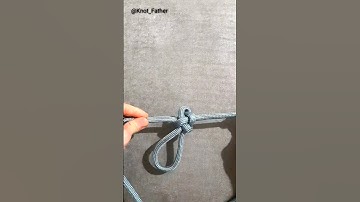 How to Tie the Farmer’s Loop: Essential Knot for Secure Midline Loops #shorts #tutorial #RopeSkills