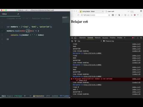 2 berkenalan dengan syntax arrow