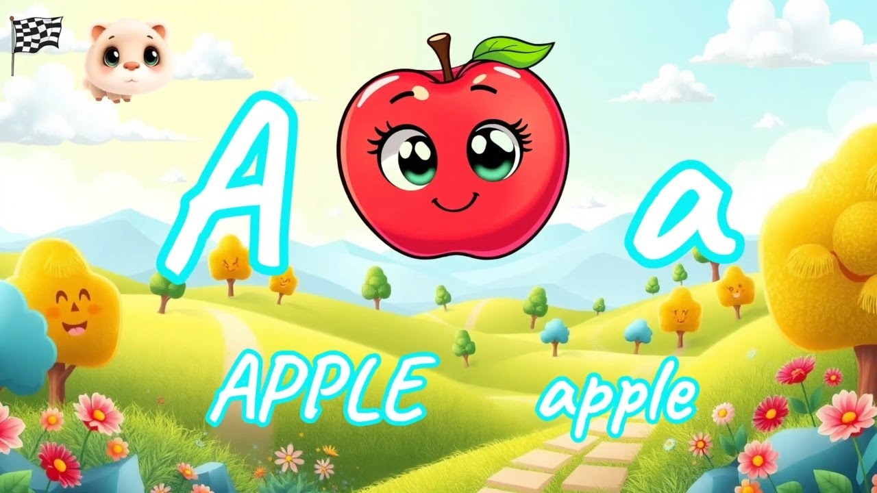 🐼 ABC Learning Song | A for Apple B for Ball | Alphabet Fun for Kids by ...