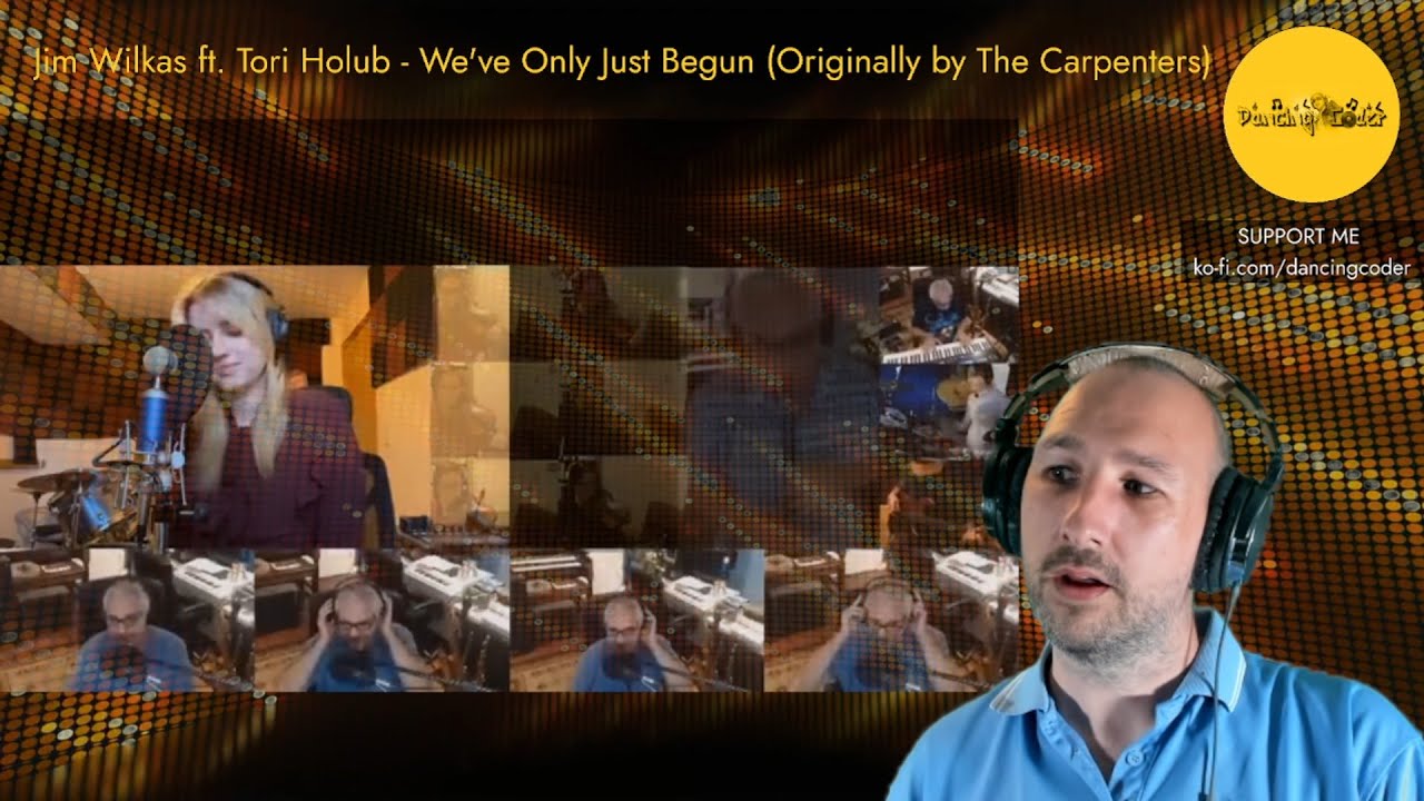Jim Wilkas ft. Tori Holub - We've Only Just Begun (The Carpenters) | Reaction | DancingCoder