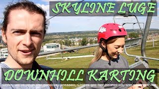 Skyline Luge Downhill Karting | Calgary Canada VLOG#7