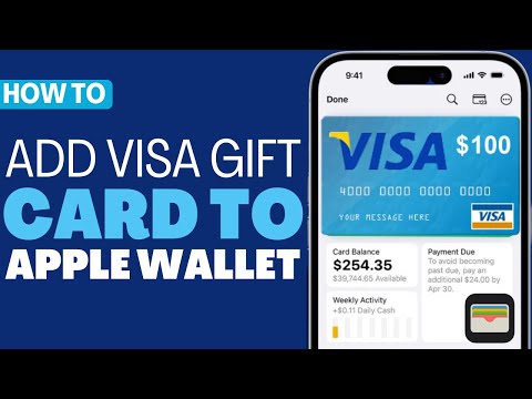 How To Add Visa Gift Card To Apple Wallet - Full Guide 2023