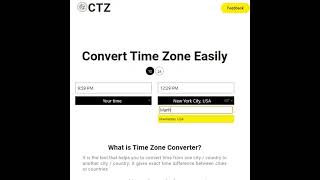 Time Zone Converter
