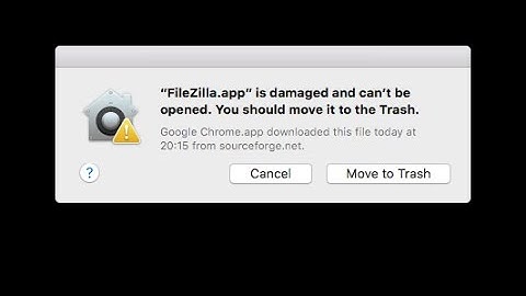 App is damaged and can