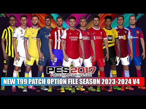 PES 2017, NEW OPTION FILE 2023 PROFESSIONAL PATCH V7.2, 1/16/23