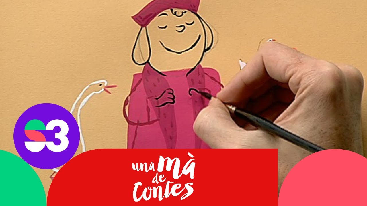 En Salvador i l'oca de nadal - Una mà de contes
