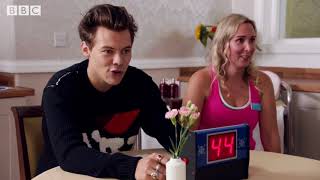 Bingo! Harry Styles is the greatest bingo caller ever! At The BBC Full Video